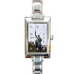 Washington Statue Rectangle Italian Charm Watches by trendistuff