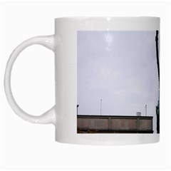 Washington Statue White Mugs by trendistuff