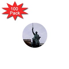 Washington Statue 1  Mini Buttons (100 Pack)  by trendistuff