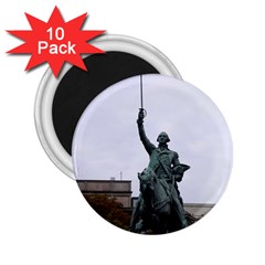 Washington Statue 2 25  Magnets (10 Pack)  by trendistuff