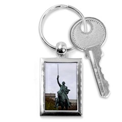 Washington Statue Key Chains (rectangle)  by trendistuff