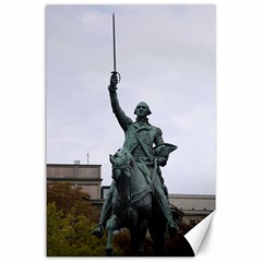 Washington Statue Canvas 24  X 36  by trendistuff