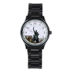 Washington Statue Stainless Steel Round Watches by trendistuff