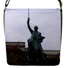 Washington Statue Flap Messenger Bag (s) by trendistuff