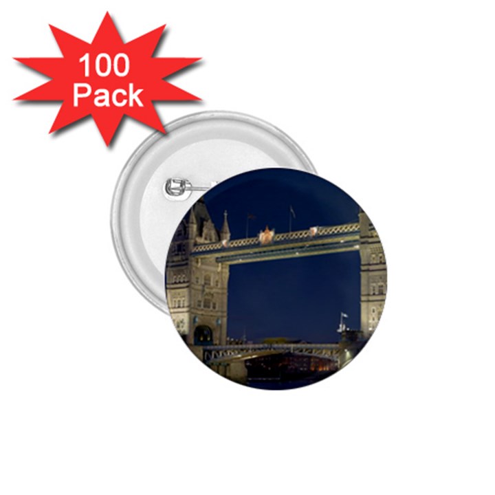 TOWER BRIDGE 1.75  Buttons (100 pack) 