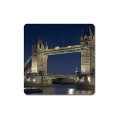 Tower Bridge Square Magnet