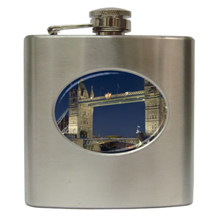 TOWER BRIDGE Hip Flask (6 oz)