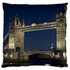 Tower Bridge Large Cushion Cases (one Side)  by trendistuff