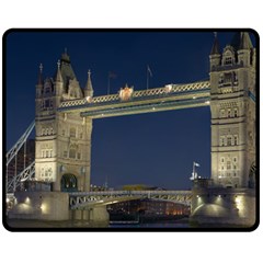 Tower Bridge Double Sided Fleece Blanket (medium) 