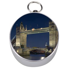 Tower Bridge Silver Compasses