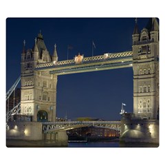 Tower Bridge Double Sided Flano Blanket (small)  by trendistuff