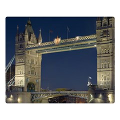 Tower Bridge Double Sided Flano Blanket (large) 