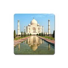 Taj Mahal Square Magnet by trendistuff