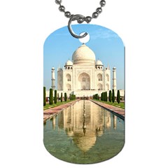 Taj Mahal Dog Tag (two Sides) by trendistuff