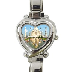 Taj Mahal Heart Italian Charm Watch by trendistuff