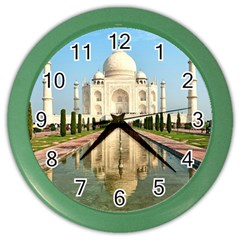 Taj Mahal Color Wall Clocks by trendistuff