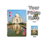 TAJ MAHAL Playing Cards 54 (Mini)  Front - Diamond10