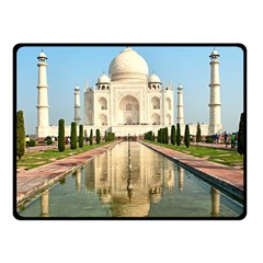 Taj Mahal Double Sided Fleece Blanket (small) 