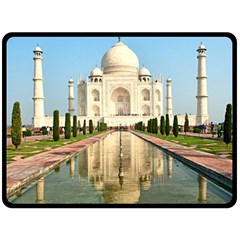 Taj Mahal Double Sided Fleece Blanket (large) 