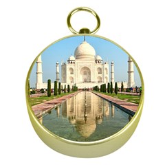 Taj Mahal Gold Compasses