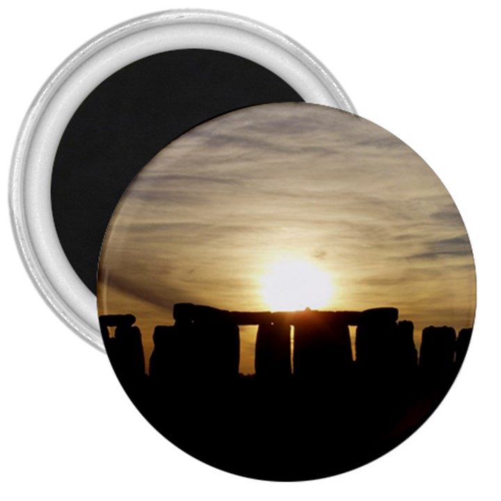 SUNSET STONEHENGE 3  Magnets