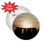 SUNSET STONEHENGE 2.25  Buttons (100 pack) 