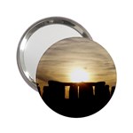 SUNSET STONEHENGE 2.25  Handbag Mirrors