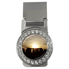 Sunset Stonehenge Money Clips (cz)  by trendistuff