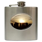 SUNSET STONEHENGE Hip Flask (6 oz)