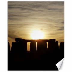 Sunset Stonehenge Canvas 16  X 20   by trendistuff