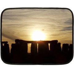 Sunset Stonehenge Fleece Blanket (mini)