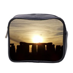 Sunset Stonehenge Mini Toiletries Bag 2-side by trendistuff