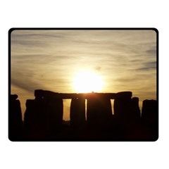 Sunset Stonehenge Fleece Blanket (small)