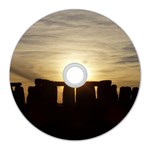 SUNSET STONEHENGE CD Wall Clocks