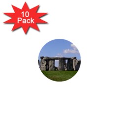 Stonehenge 1  Mini Buttons (10 Pack)  by trendistuff