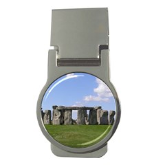 Stonehenge Money Clips (round)  by trendistuff