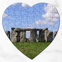 Stonehenge Jigsaw Puzzle (heart) by trendistuff