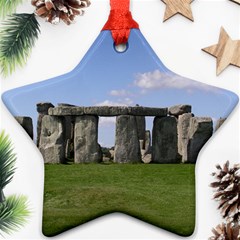 Stonehenge Star Ornament (two Sides)  by trendistuff