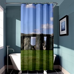 Stonehenge Shower Curtain 36  X 72  (stall)  by trendistuff