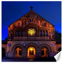 Stanford Chruch Canvas 12  X 12   by trendistuff