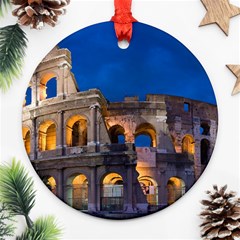 Rome Colosseum 2 Ornament (round)  by trendistuff