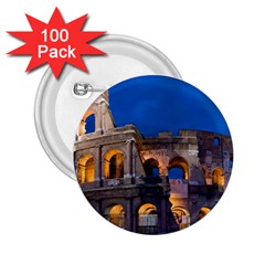 Rome Colosseum 2 2 25  Buttons (100 Pack) 