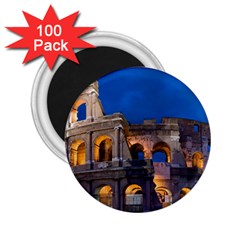 Rome Colosseum 2 2 25  Magnets (100 Pack)  by trendistuff