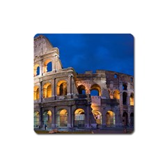 Rome Colosseum 2 Square Magnet by trendistuff