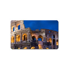 Rome Colosseum 2 Magnet (name Card) by trendistuff