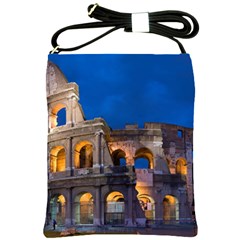 Rome Colosseum 2 Shoulder Sling Bags by trendistuff