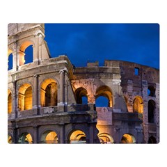 Rome Colosseum 2 Double Sided Flano Blanket (large)  by trendistuff