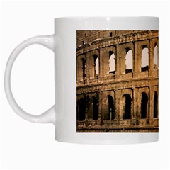 Rome Colosseum White Mugs by trendistuff