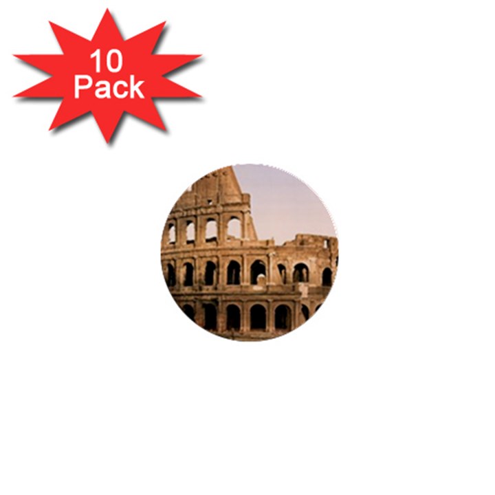 ROME COLOSSEUM 1  Mini Buttons (10 pack) 