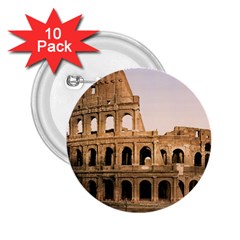 Rome Colosseum 2 25  Buttons (10 Pack) 